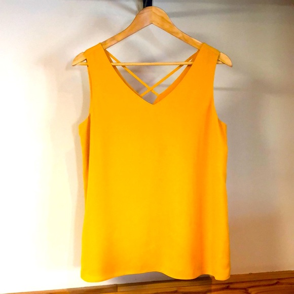 Marigold Yellow Sleeveless Blouse! - Picture 1 of 3